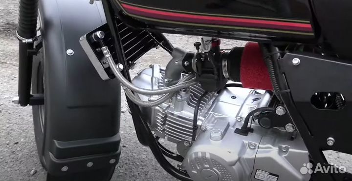 Мотоцикл внедорожный скаут-3М-190 механика