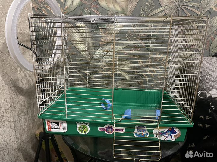 Клетка для грызунов + аксессуары