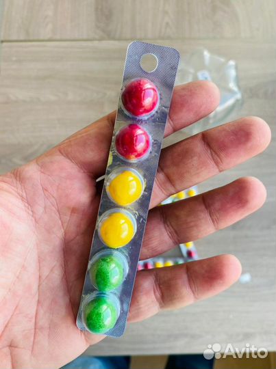 Жевательная резинка в шариках
