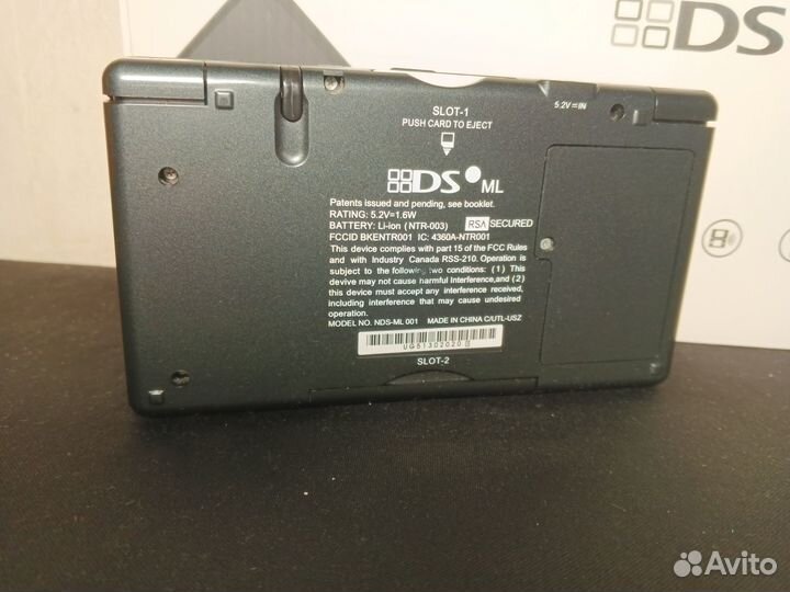 Nintendo DS ML + картридж R4 16gb