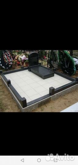 Памятники. Благоустройство могил