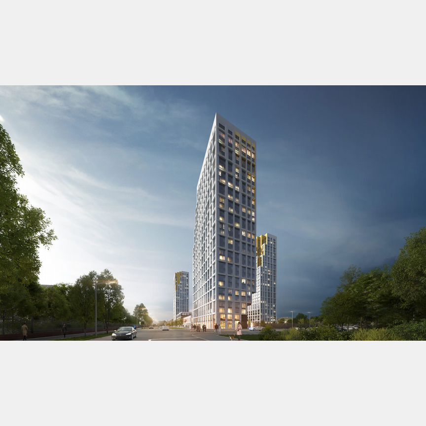 Квартира-студия, 39,7 м², 31/31 эт.