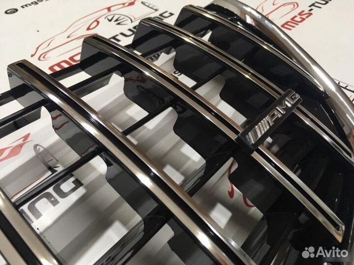 Решетка Mercedes V-Class GT с шильдиком