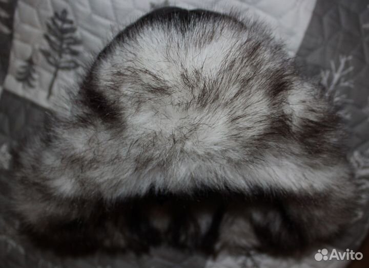 Шапка ушанка зимняя женская