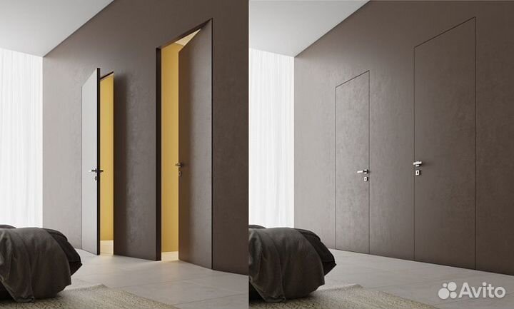 Скрытые двери invisible