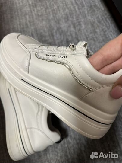 Кеды крассовки Кожа 38