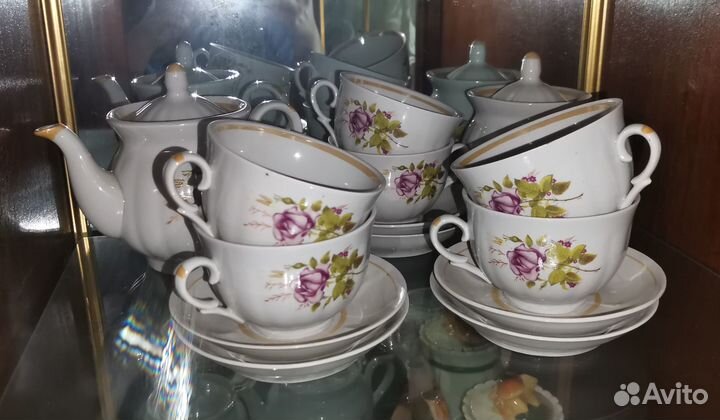 Чайный сервиз СССР 2 шт