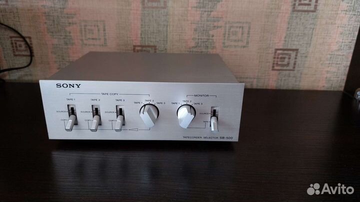Sony SB-500 селектор