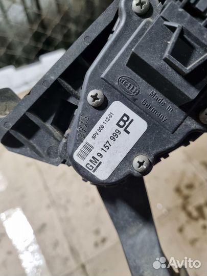 Педаль газа, АКПП, Astra G