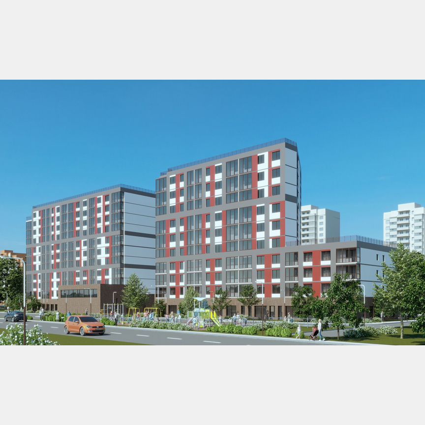 1-к. квартира, 34,9 м², 2/11 эт.