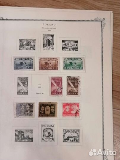 Почтовые марки Польша