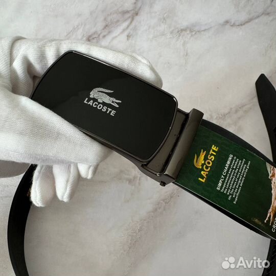 Ремень мужской автомат Lacoste