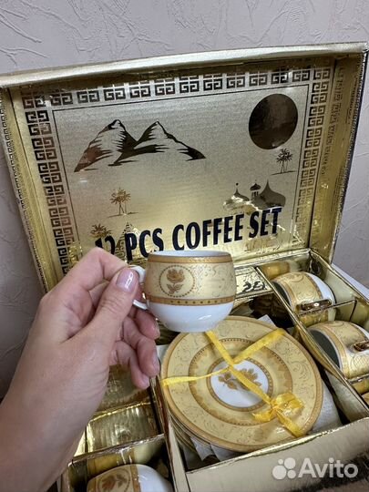 Кофейные чашки на 6 персон