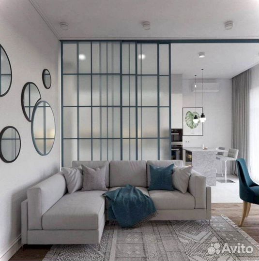 Перегородка лофт