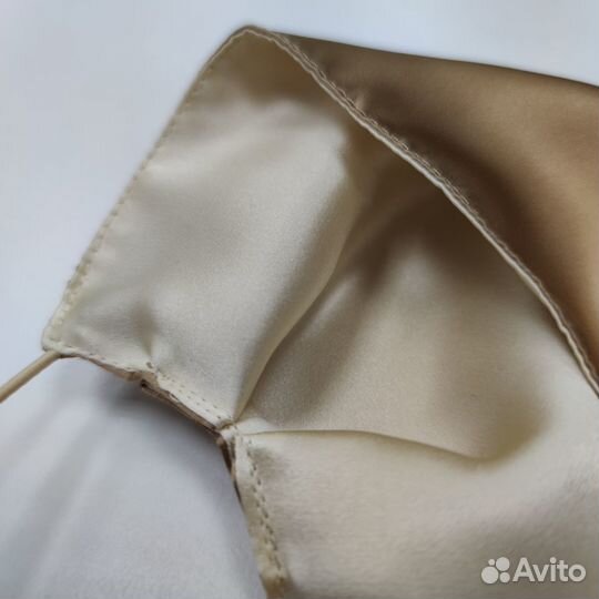 Защитные маски многоразовые из натурального шелка