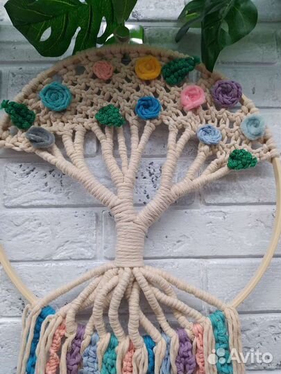 Дерево макраме