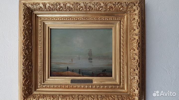 Старинная антикварная картина