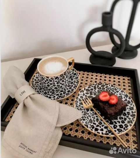 Поднос с ротангом hm home