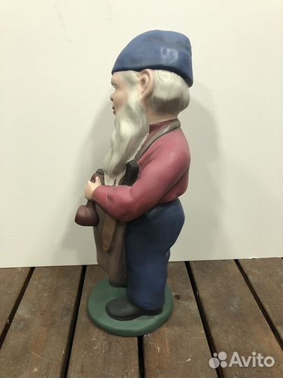 Статуэтка гипсовая, гипс гном СССР 1930е г Кунгур