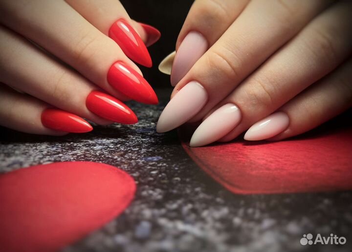 Маникюр гель лак