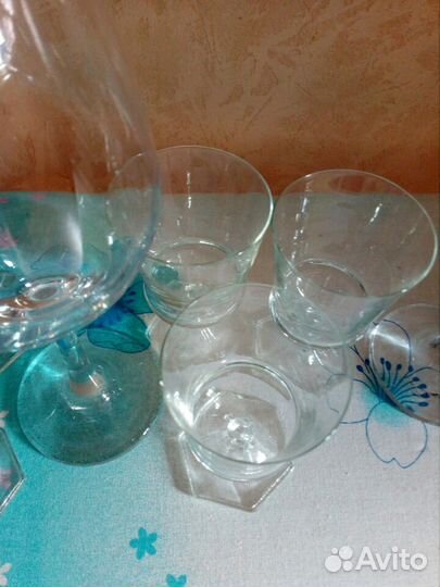 Бокалы + стопки