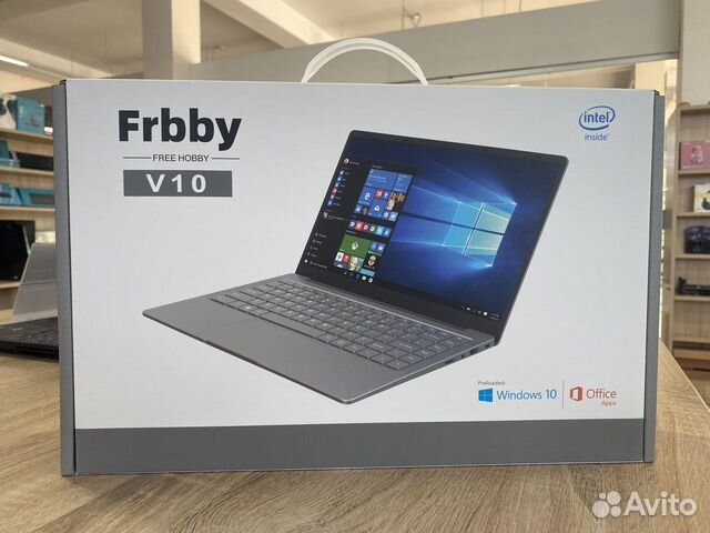 Ноутбук 4 ядерный 256/8 Free Hobby V10 объявление продам