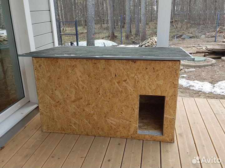 Будка для собаки утепленная