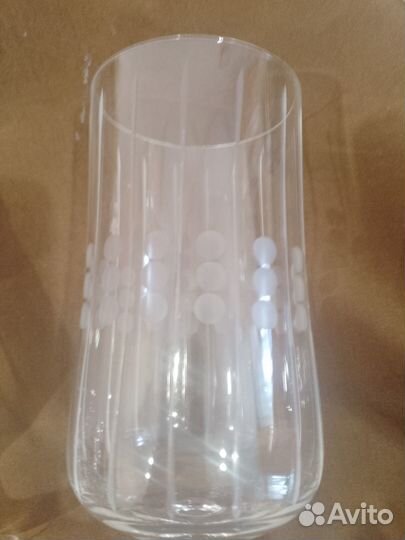 Фужеры бокалы богемия 70е годы