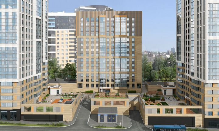 3-к. квартира, 89,5 м², 9/24 эт.