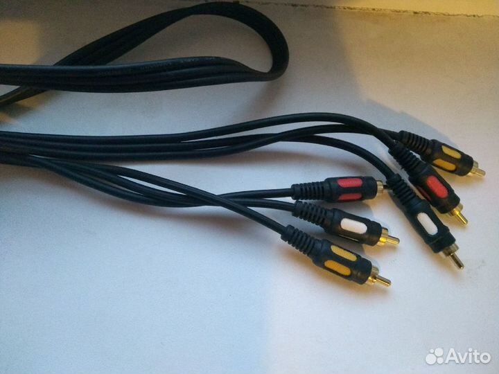 Кабели аудио видео 6.3 mm jack тюльпаны и XLR