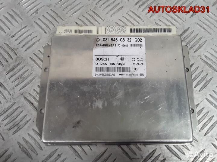 Блок управления ESP Mercedes Benz W210 0315450832