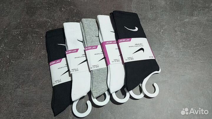 Носки Nike высокие цветные