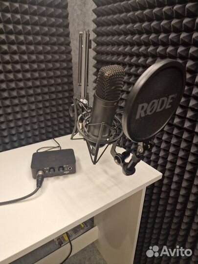 Студийный конденсаторный микрофон Rode nt 1