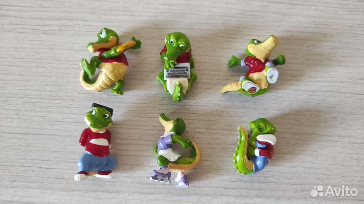 Игрушки из Киндер сюрприза 90-х разные серии