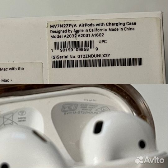 Apple airpods 2 оригинал