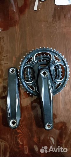 Шатуны Shimano Alivio M431, 44/32/22T