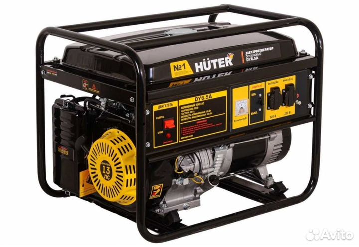 Генератор бензиновый 5.5кВт бу