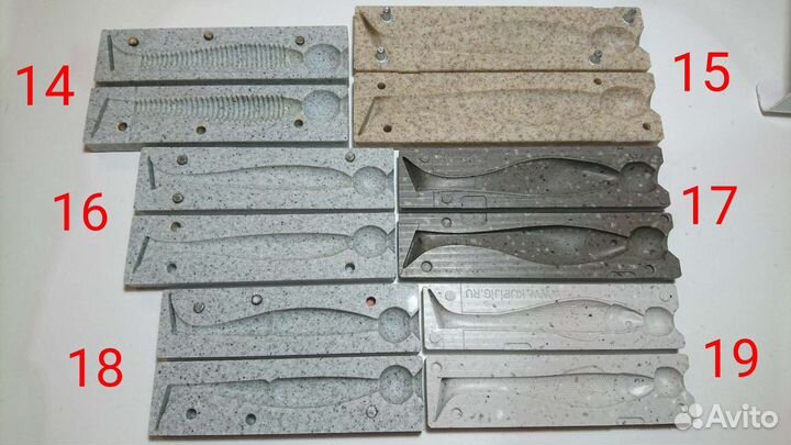 Набор для литья силиконовых приманок