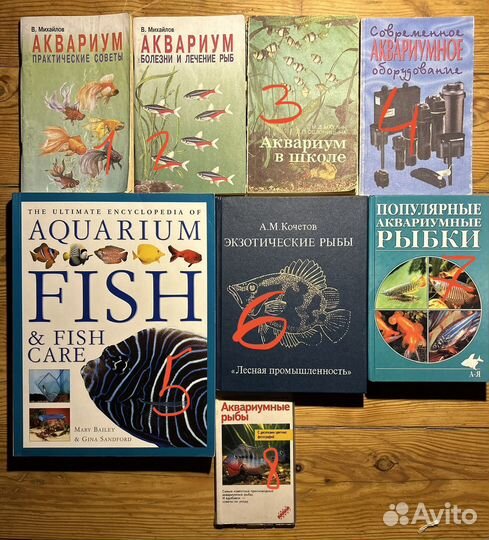 Книги по аквариумистике