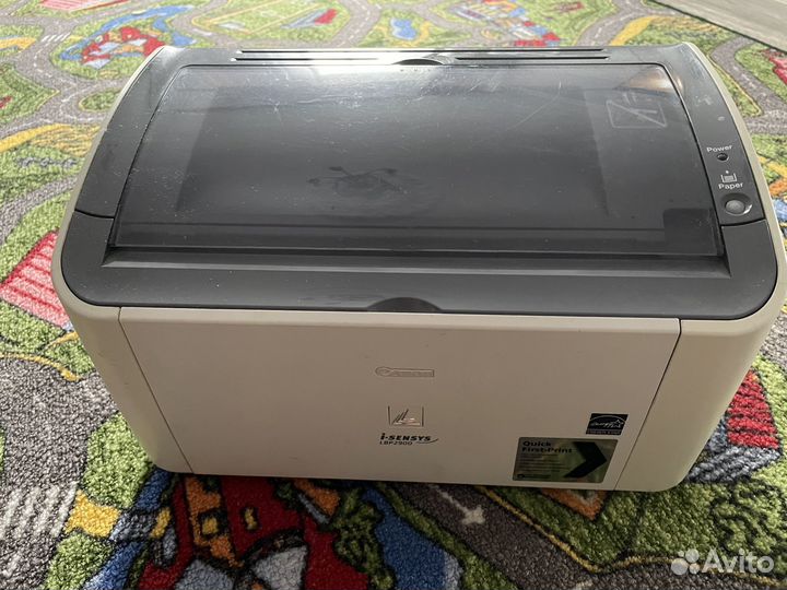 Принтер лазерный canon lbp2900 +новый картридж