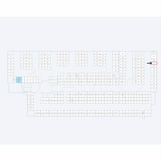 Машиноместо, 13 м²