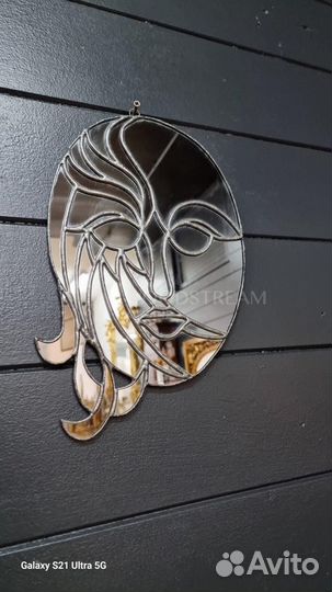 Зеркало настенное. Винтаж. Антиквариат