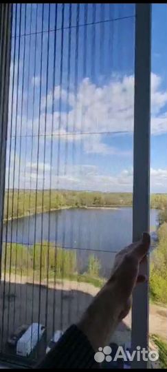 Москиная сетка для веранды и выхода на терассу