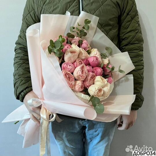 Пионовидные Розы