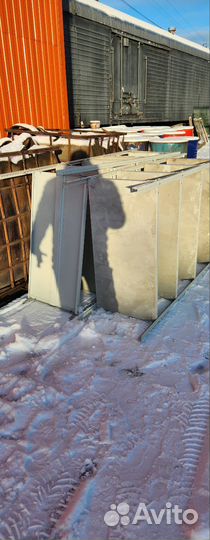 Стеллаж разборный металлический