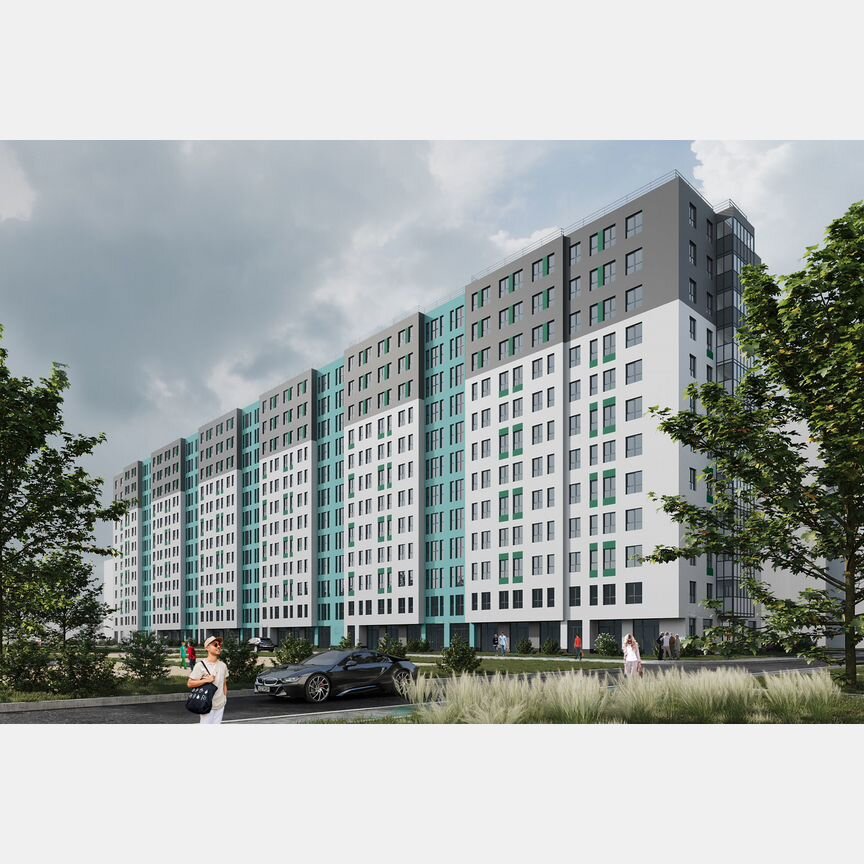 1-к. квартира, 33 м², 9/12 эт.