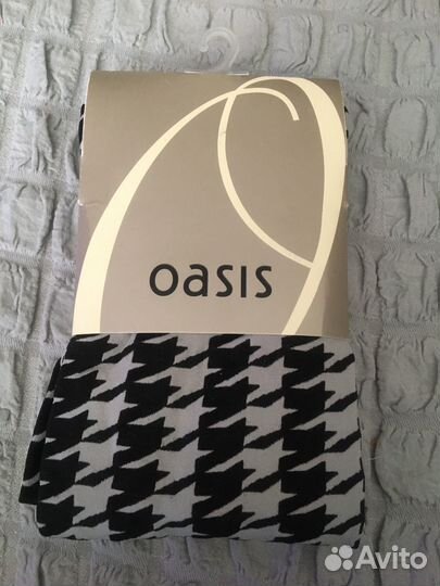 Колготки новые Oasis с рисунком M/L