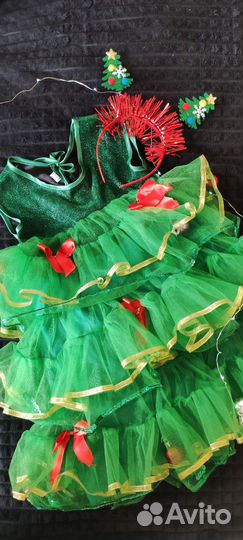 Новогодний костюм елочка