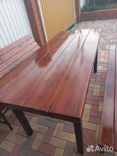 Садовая мебель из дерева