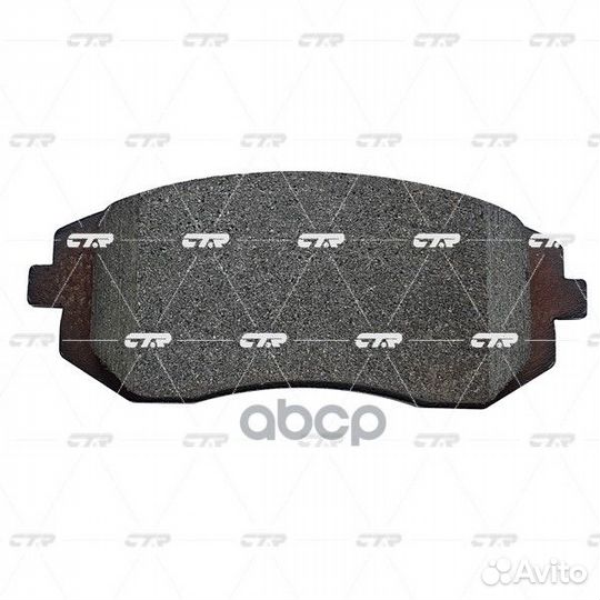 Колодки тормозные дисковые GK0991 CTR